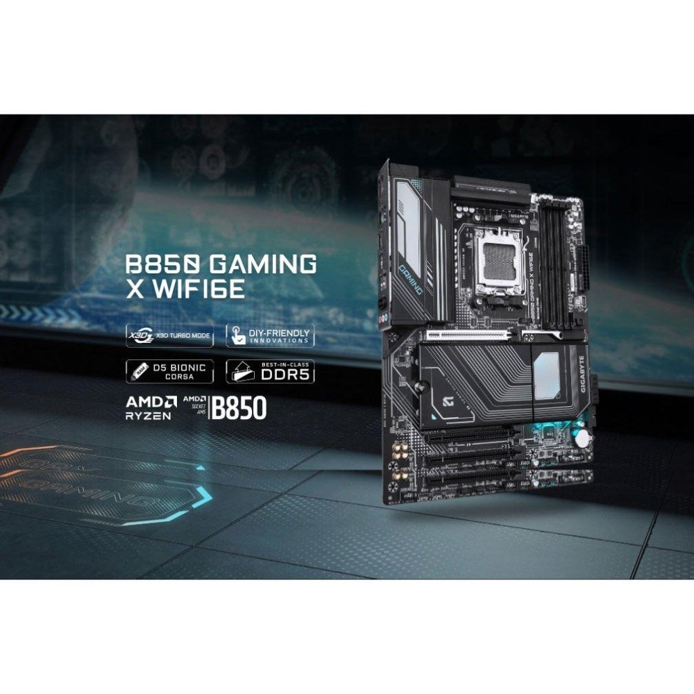 Gigabyte 技嘉 B850 GAMING X WIFI6E－ATX 主機板 AM5／DDR5 光華-細節圖3