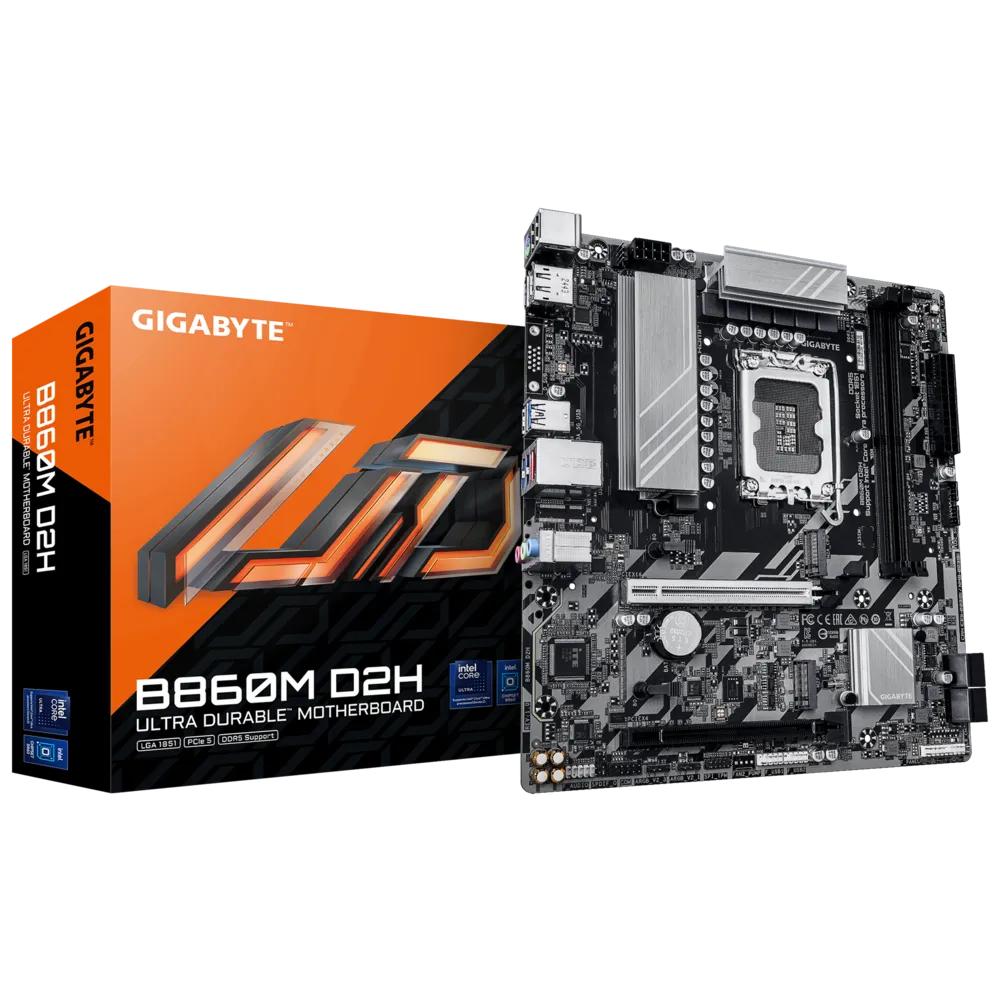 GIGABYTE 技嘉 B860M D2H－M-ATX 主機板 LGA1851／DDR5／B860 光華-細節圖2