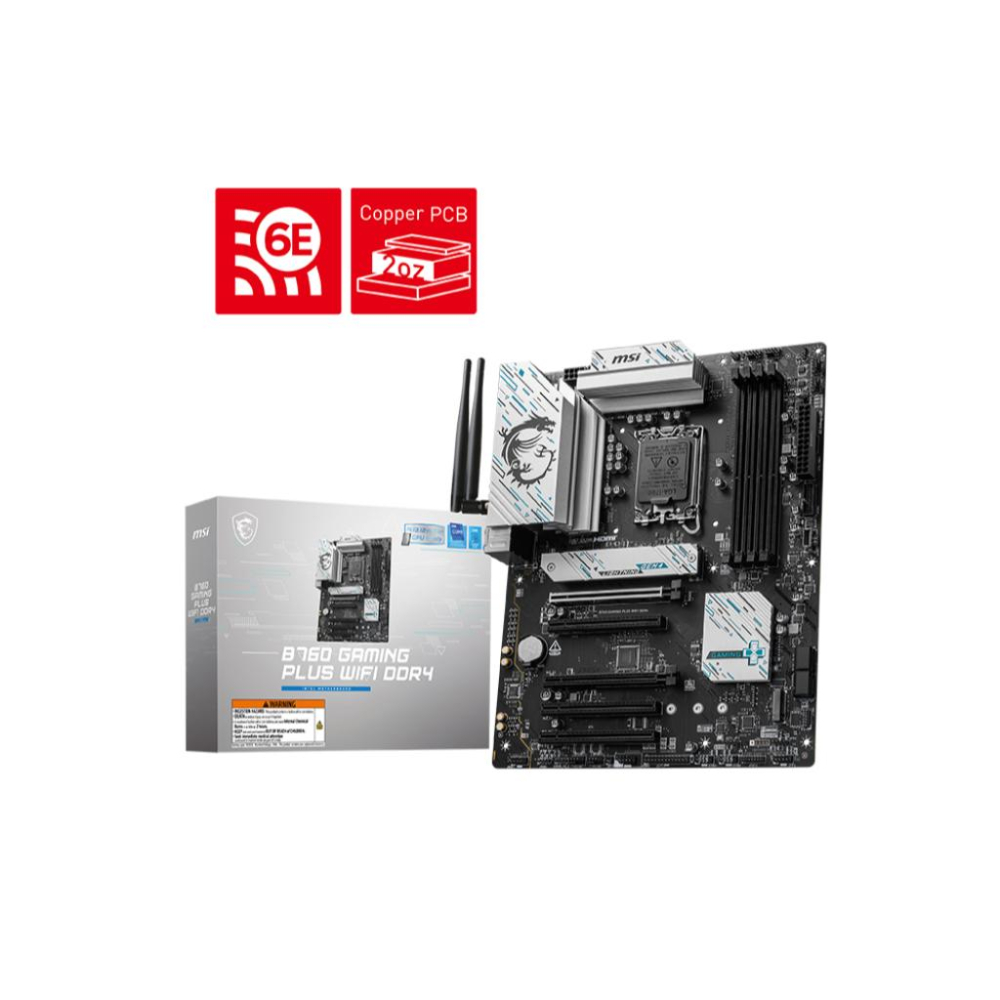 MSI 微星 B760 GAMING PLUS WIFI DDR4－ATX 主機板 LGA1700 光華-細節圖2