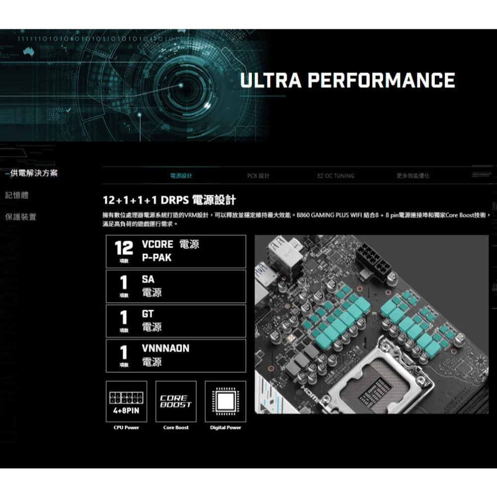 【熱銷】MSI 微星 B860 GAMING PLUS WIFI－ATX 主機板 LGA1851／DDR5 光華-細節圖6