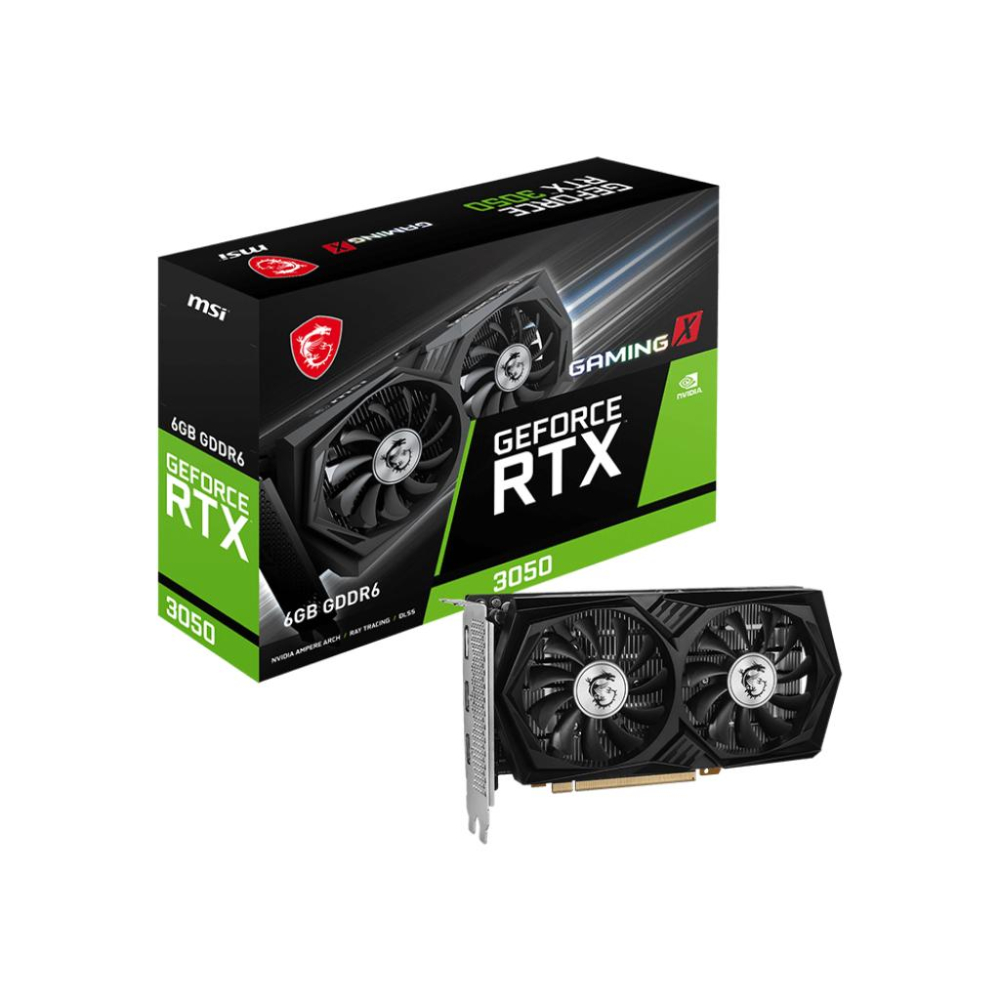 MSI 微星 RTX3050 GAMING X 6G 顯示卡 RTX 3050 GDDR6 光華-細節圖2