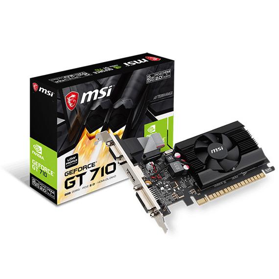 MSI 微星 GT710 2GD3H LP 顯示卡 GT 710 2G DDR3 三年保 公司貨 光華商場-細節圖2