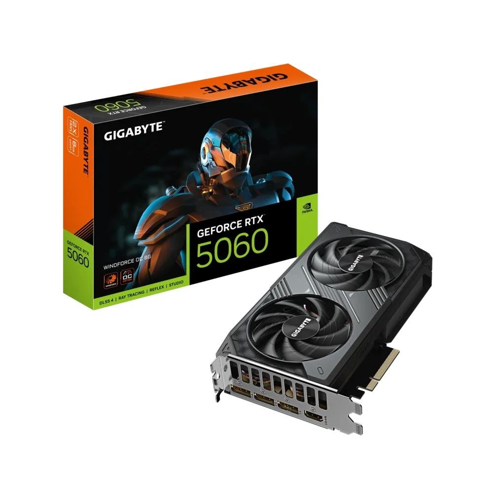 GIGABYTE 技嘉 GeForce RTX 5060 WINDFORCE OC 8G 顯示卡 RTX5060-細節圖2