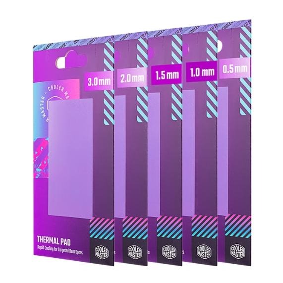 【熱銷款】Cooler Master 酷碼 Thermal Pad 矽膠導熱片 CPU 記憶體 顯示卡 SSD 可用-細節圖2