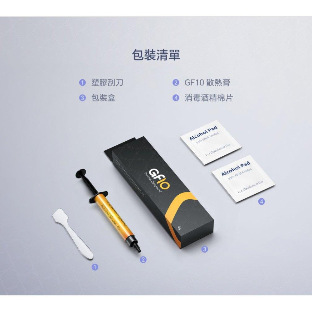 Geometric Future 幾何未來 GF10 超效散熱膏 13.8W/mk 散熱膏 導熱膏 光華-細節圖7