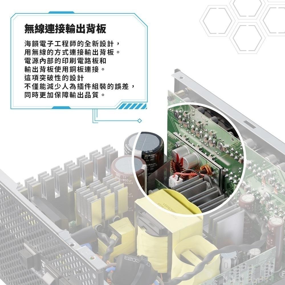 SeaSonic 海韻 Focus GX-550 GX-650 金牌全模 電源供應器 全模組 550W 650W 公司貨-細節圖6