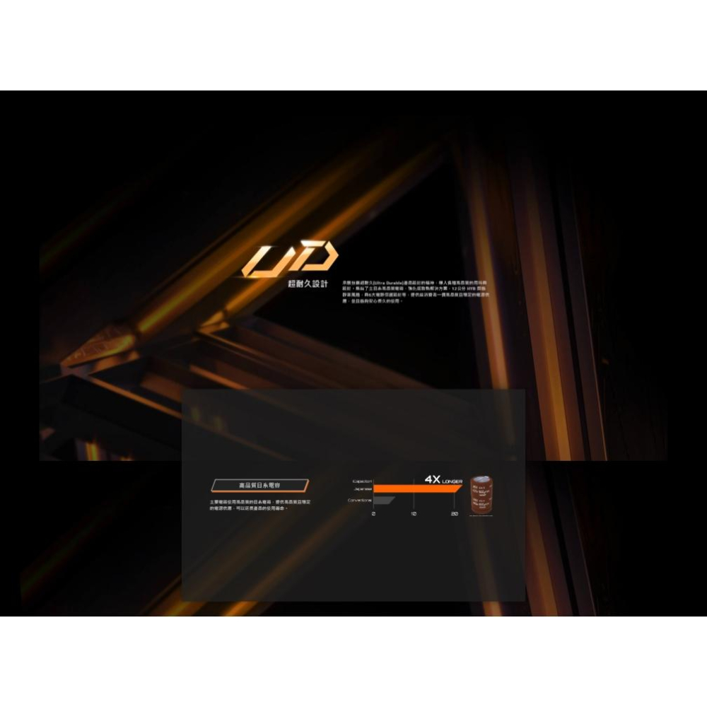 GIGABYTE 技嘉 UD750GM PG5－750W 金牌 ATX 3.0 電源供應器 主日系／五年保 光華-細節圖5