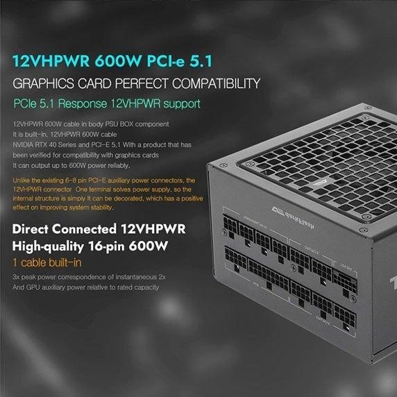 darkFlash 大飛 PMT750／PMT850－750W／850W 金牌 ATX3.1 電源供應器 十年保 光華-細節圖6