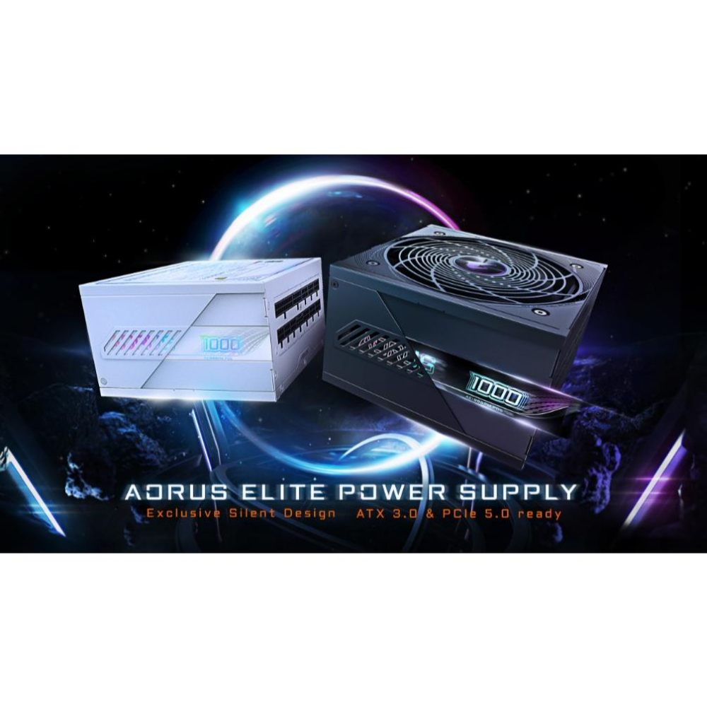 Gigabyte 技嘉 AORUS ELITE P1000W 白金牌 全模 電源供應器 PCIe 5.0 光華商場-細節圖3