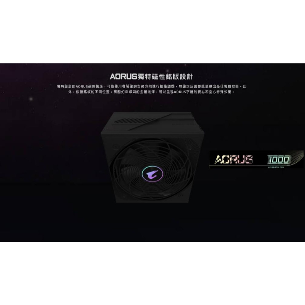 Gigabyte 技嘉 AORUS ELITE P1000W 白金牌 全模 電源供應器 PCIe 5.0 光華商場-細節圖8