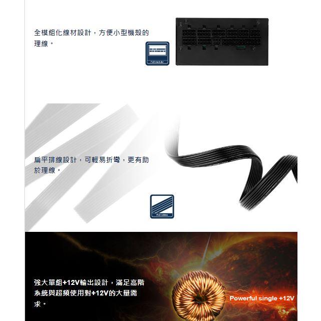 銀欣 SX1000 Platinum 1000W 白金牌 全模組 SST-SX1000W-SFX 電源供應器 光華商場-細節圖3
