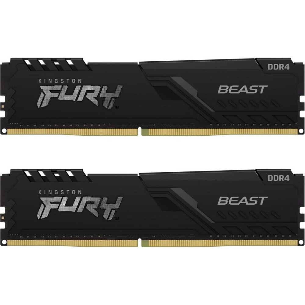 Kingston 金士頓 FURY Beast 獸獵者 DDR4 3200 16G/32G/64G 雙通道記憶體 光華-細節圖2