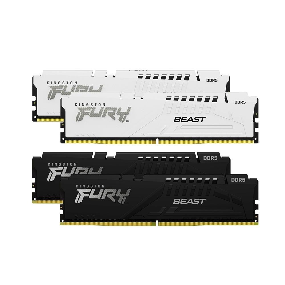 Kingston 金士頓 FURY Beast DDR5 6400 32GB(16GB*2) 雙通道 桌上型記憶體 光華-細節圖2