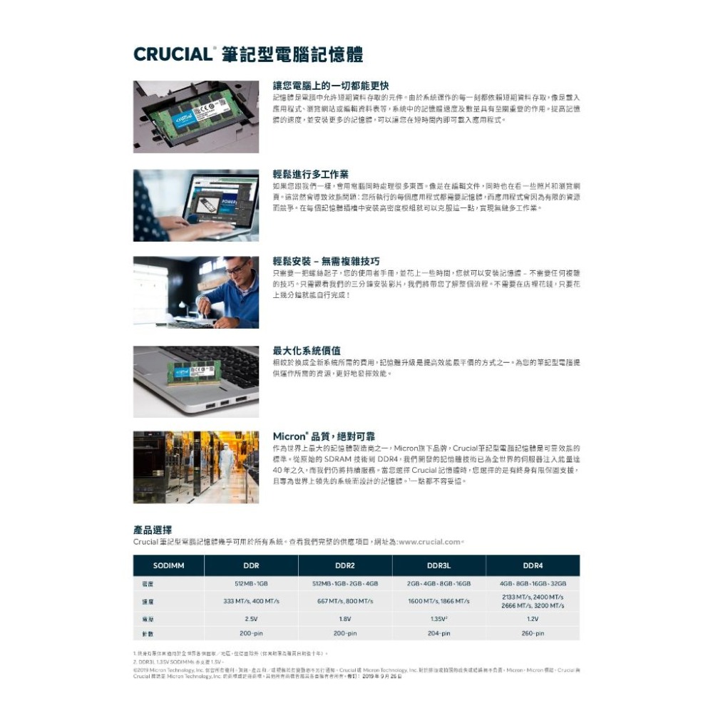 【熱銷NO.1】美光 DDR4 3200 NB 筆記型 筆電 記憶體 8G 16G 32G RAM 光華商場 終身保固-細節圖4
