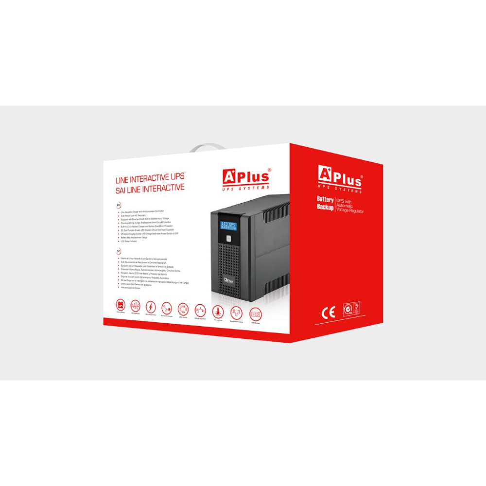 Aplus 特優 Plus5L-US1000N 在線互動式 UPS 不斷電系統 1000VA/600W 不斷電 光華-細節圖4