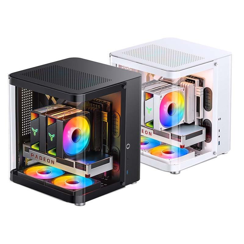 Jonsbo 喬思伯 TK-1 2.0 星艦艙 M-ATX 電腦機殼 V2 卡長280／U高165／背插 TK1 光華-細節圖2