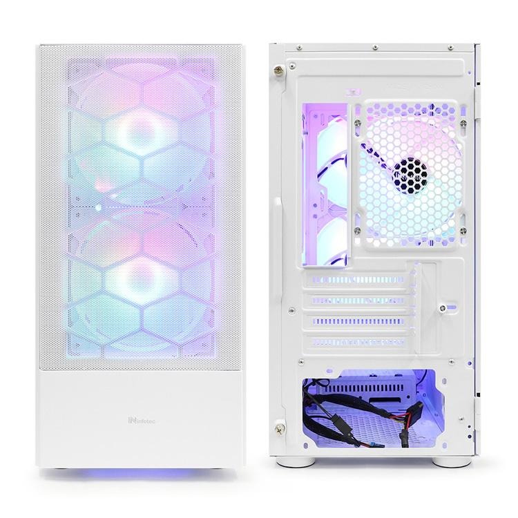 Infotec 英富達 MR-T34－M-ATX 電腦機殼 RGB 玻璃透測 INF-CS-MR-T34 機殼 光華-細節圖5