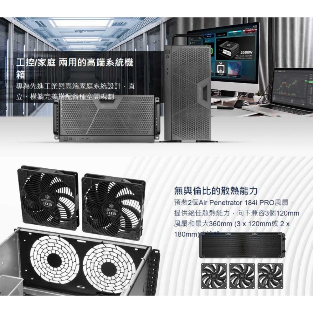 SilverStone 銀欣 SST-RM51 5U 機架式伺服器機殼 光華商場-細節圖3