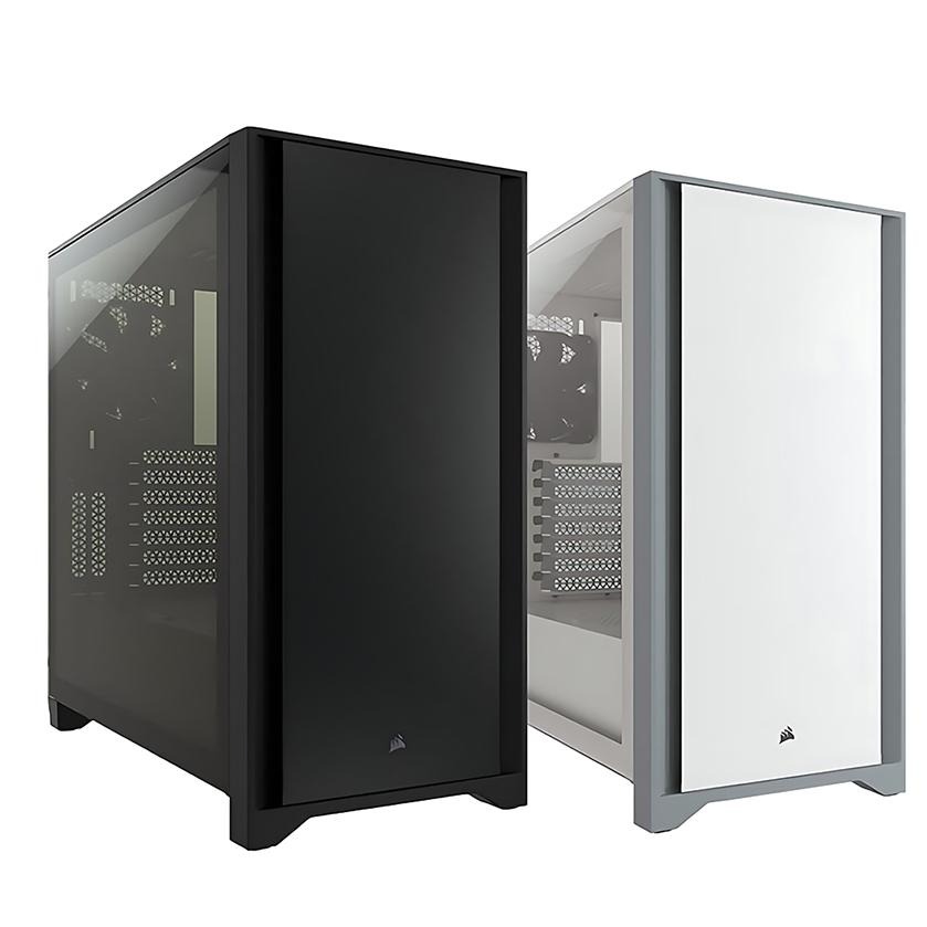 CORSAIR 海盜船 4000D 鋼化玻璃側板 ATX 機殼 黑 白 電腦機殼 中塔式 光華商場-細節圖2