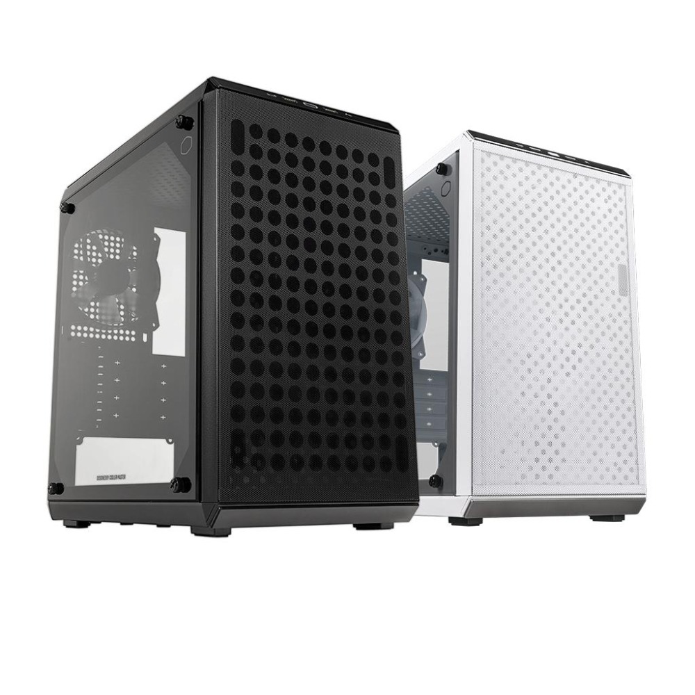 CoolerMaster 酷碼 MasterBox Q300L V2 玻璃透側 機殼 顯卡長36 M-ATX 光華-細節圖2