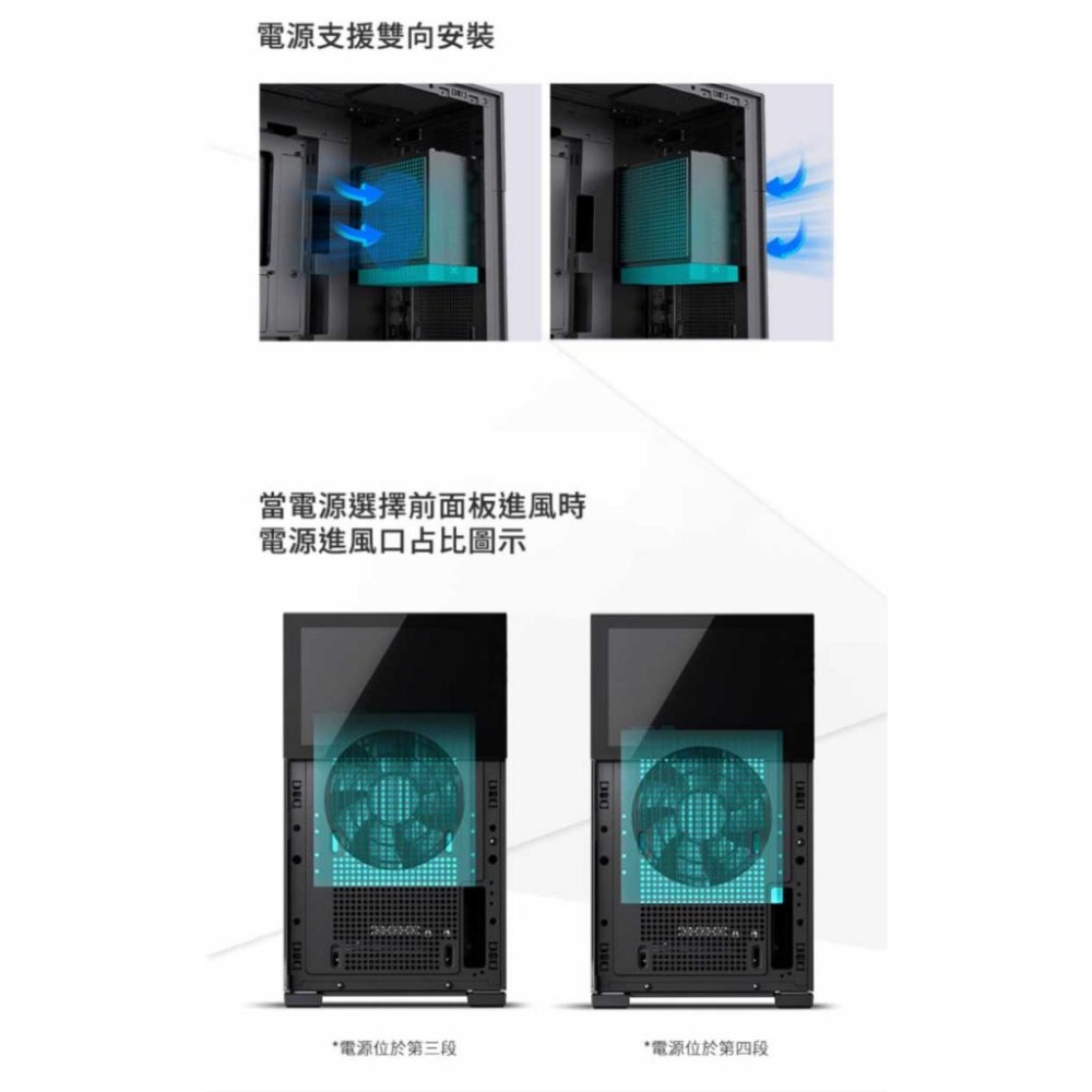 Jonsbo 喬思伯 D31 Mesh SC 一般版/SC螢幕版 電腦機殼 黑/白 M-ATX 顯卡長40 光華商場-細節圖8