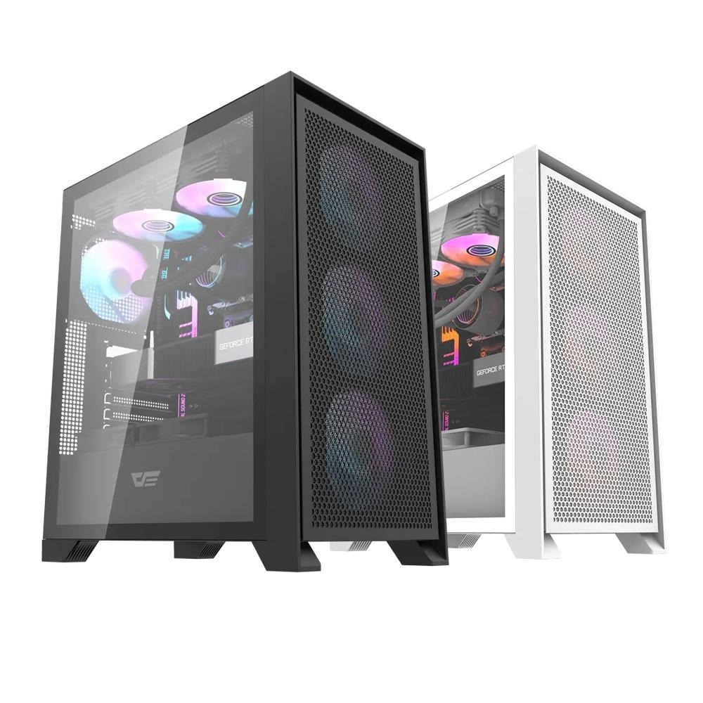 darkFlash 大飛 DRX70－ATX 電腦機殼 鐵網版 散熱高180 顯卡長350 ARGB風扇-細節圖2