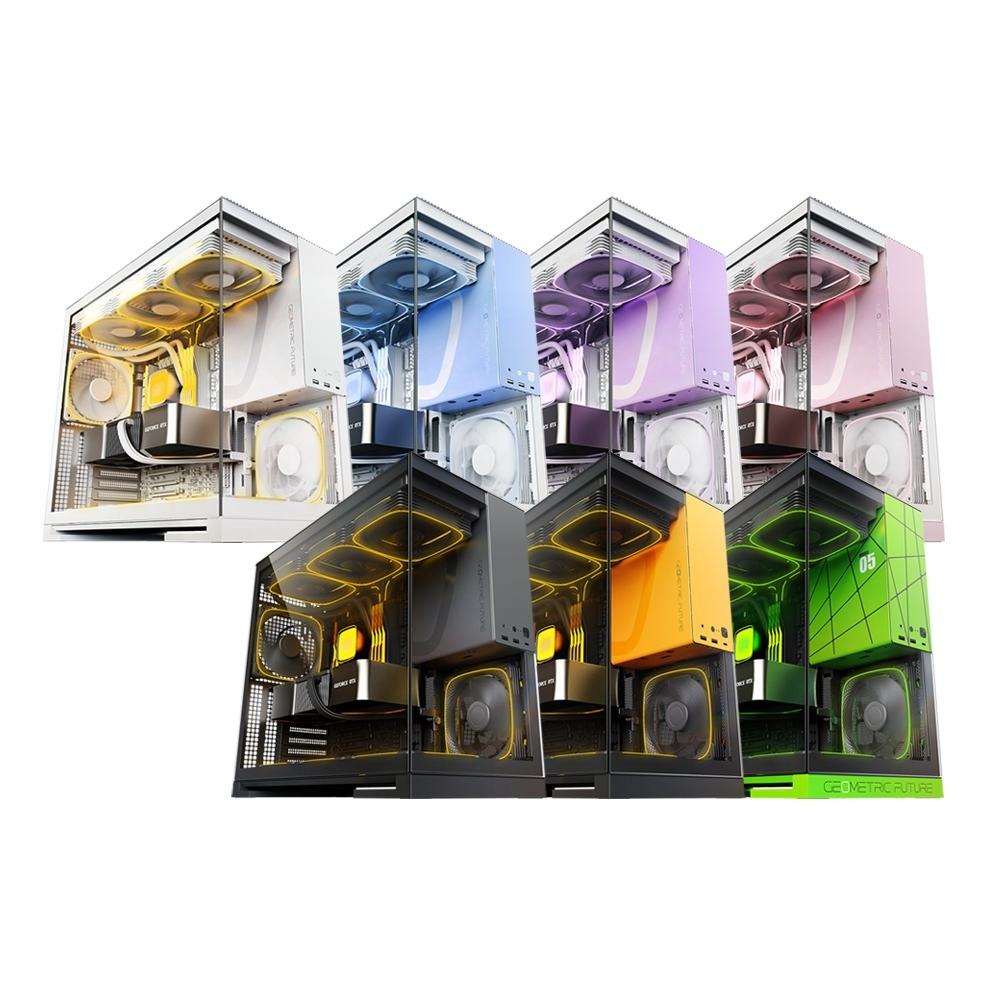 Geometric Future 幾何未來 Model 5 悟空－E-ATX 電腦機殼 玻璃海景 全景機殼 五風扇 光華-細節圖2