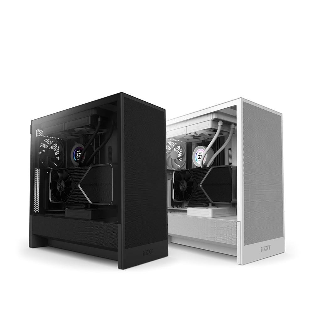 NZXT 恩傑 H5 Flow (2024)－ATX 電腦機殼 U高170／卡長410／2x預裝風扇 光華-細節圖2