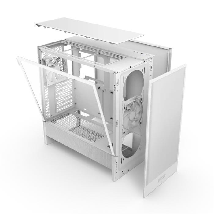 NZXT 恩傑 H5 Flow (2024)－ATX 電腦機殼 U高170／卡長410／2x預裝風扇 光華-細節圖6