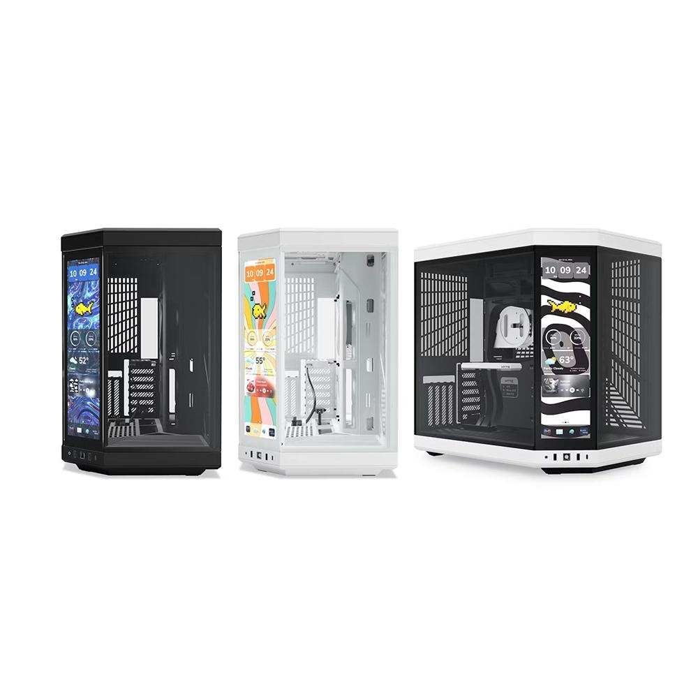 HYTE Y70 Touch infinite－ATX 全景機殼 卡長422 U高180 LCD觸控螢幕 光華 公司貨-細節圖2