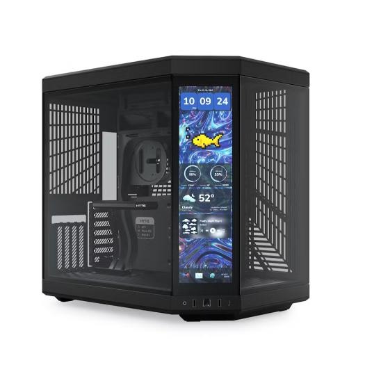 HYTE Y70 Touch infinite－ATX 全景機殼 卡長422 U高180 LCD觸控螢幕 光華 公司貨-細節圖5