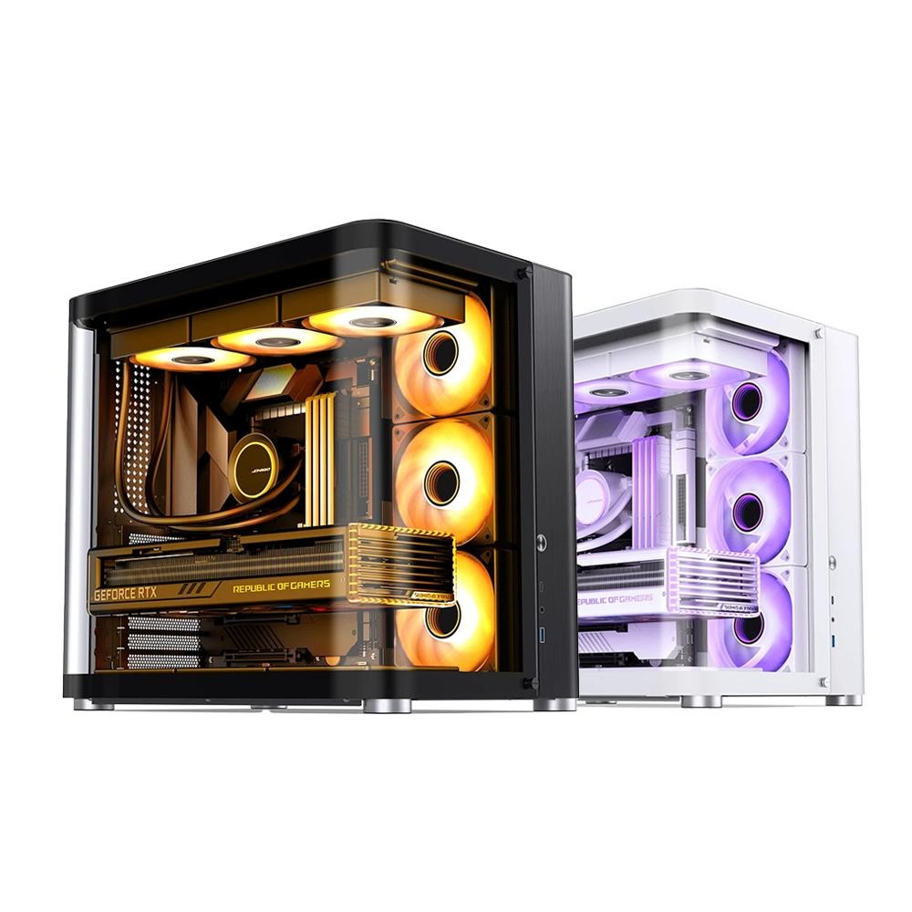 Jonsbo 喬思伯 TK-2－星艦艙 ATX 電腦機殼 U高165／卡長405／支援背插 光華-細節圖2