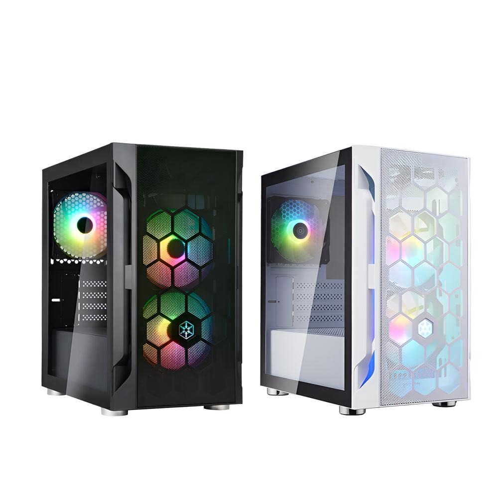 SilverStone 銀欣 FARA H1M PRO－M-ATX 電腦機殼 U高160／卡長320／3x預裝扇 光華-細節圖2