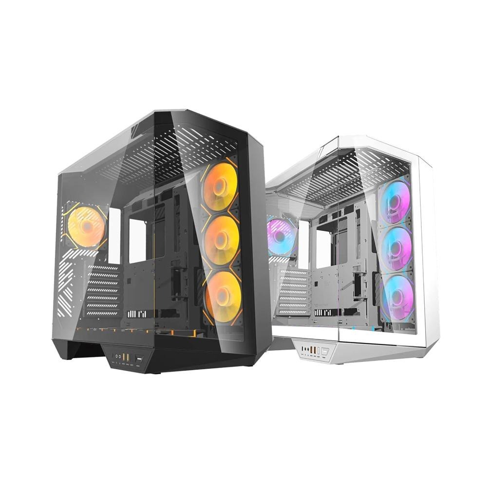 darkFlash 大飛 DY470－星際曜石 ATX 全景機殼 U高175／卡長410／4xARGB風扇 光華-細節圖2