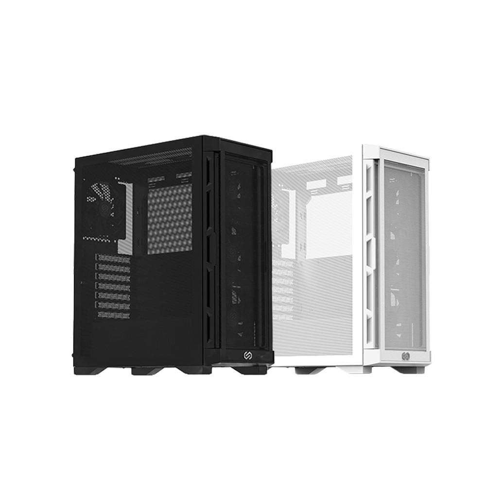 Mavoly 松聖 INFINITE HOLE H08－ATX 電腦機殼 U高160／卡長30／4x預裝風扇 光華-細節圖2