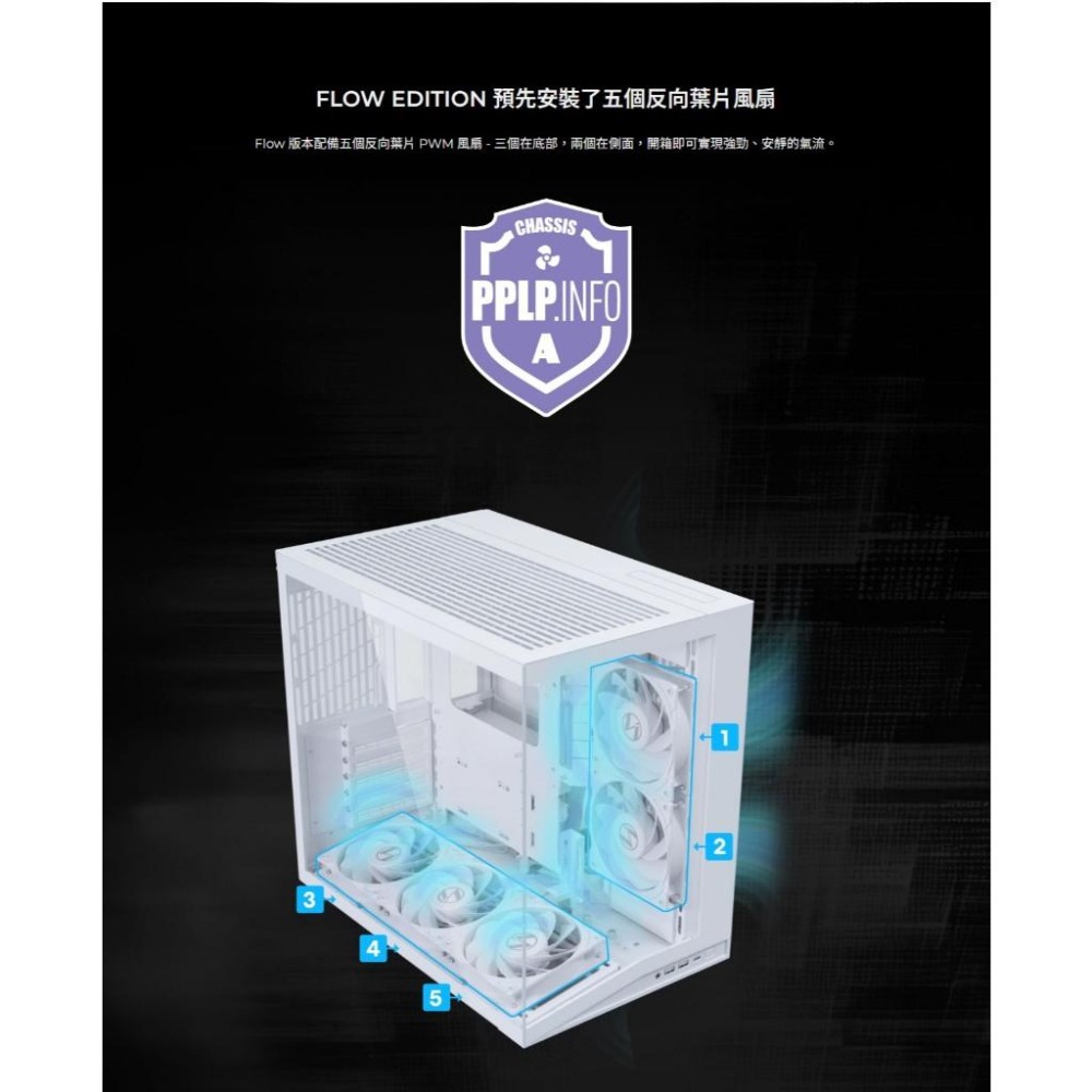 LIAN LI 聯力 O11 DYNAMIC MINI V2／FLOW－ATX 電腦機殼 U高160／卡長400-細節圖7