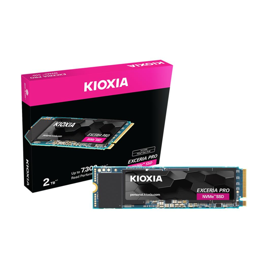【支援PS5】KIOXIA 鎧俠 EXCERIA PRO 1TB/2TB NVMe SSD 硬碟 M.2 Gen4 光華-細節圖2