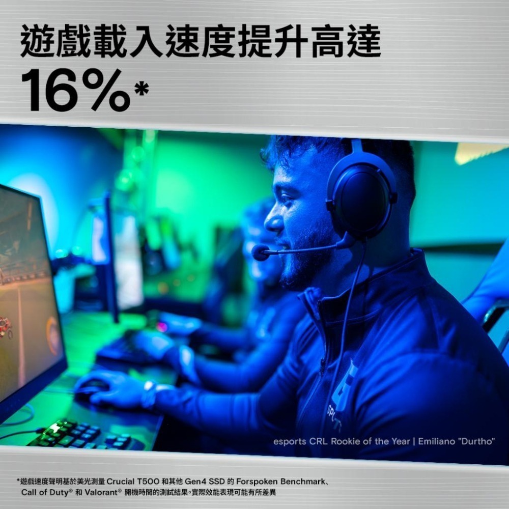 【支援PS5】Micron 美光 Crucial T500－1TB／2TB／4TB PCIe 4.0 SSD 固態硬碟-細節圖5