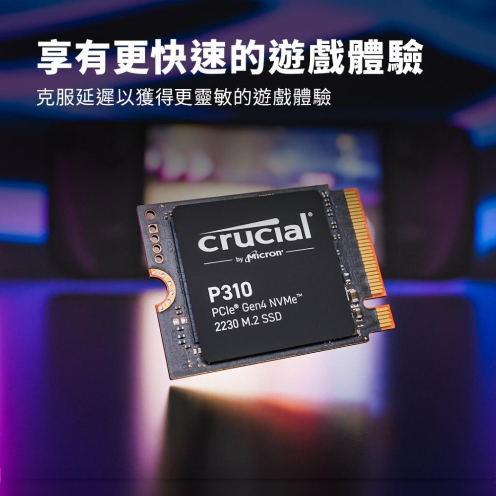 Micron 美光 Crucial P310 Gen4 2230 M.2 SSD 固態硬碟 1TB/2TB 光華商場-細節圖7