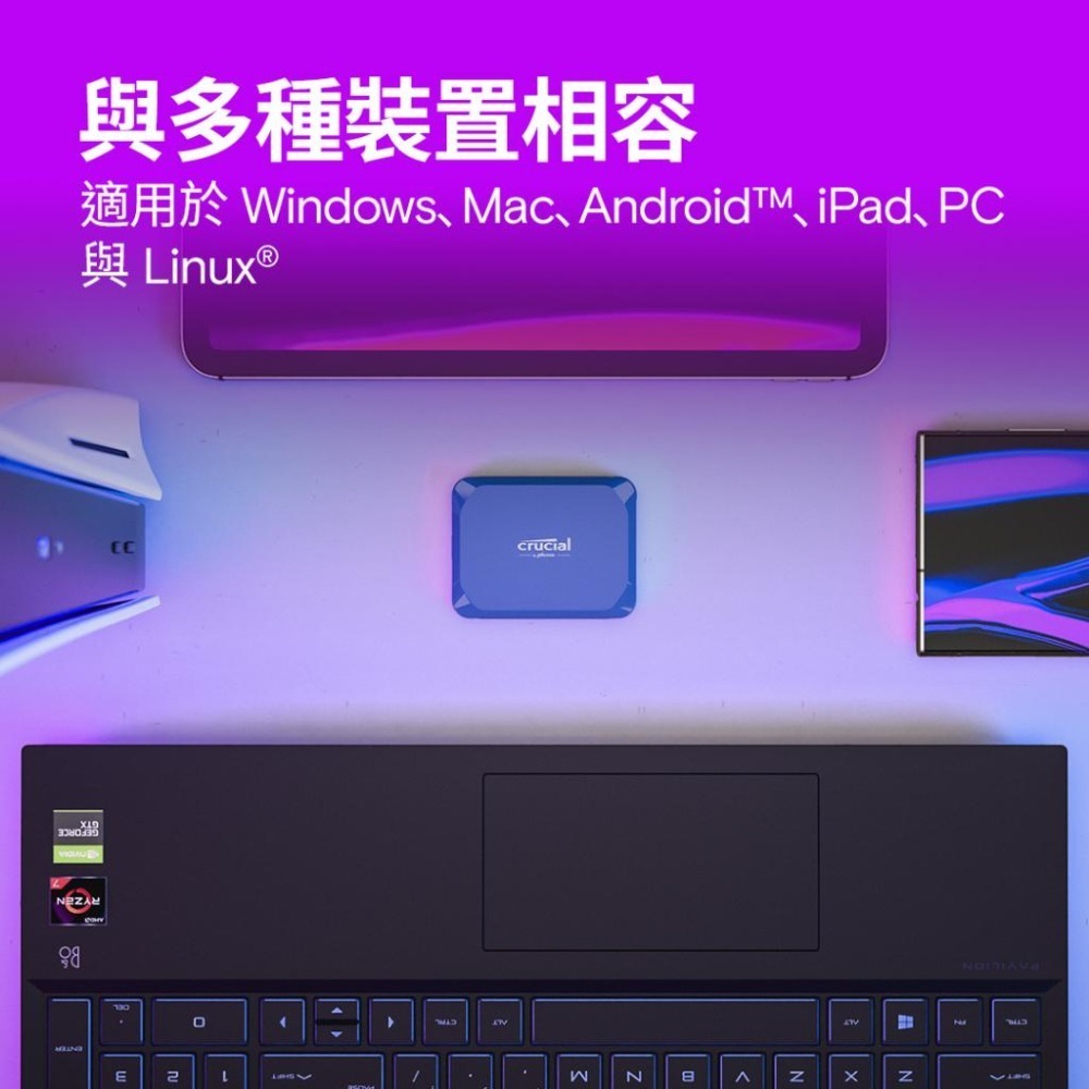 Micron 美光 Crucial X10 1TB／2TB／4TB 外接式固態硬碟 外接硬碟 攜帶式硬碟 SSD 光華-細節圖6