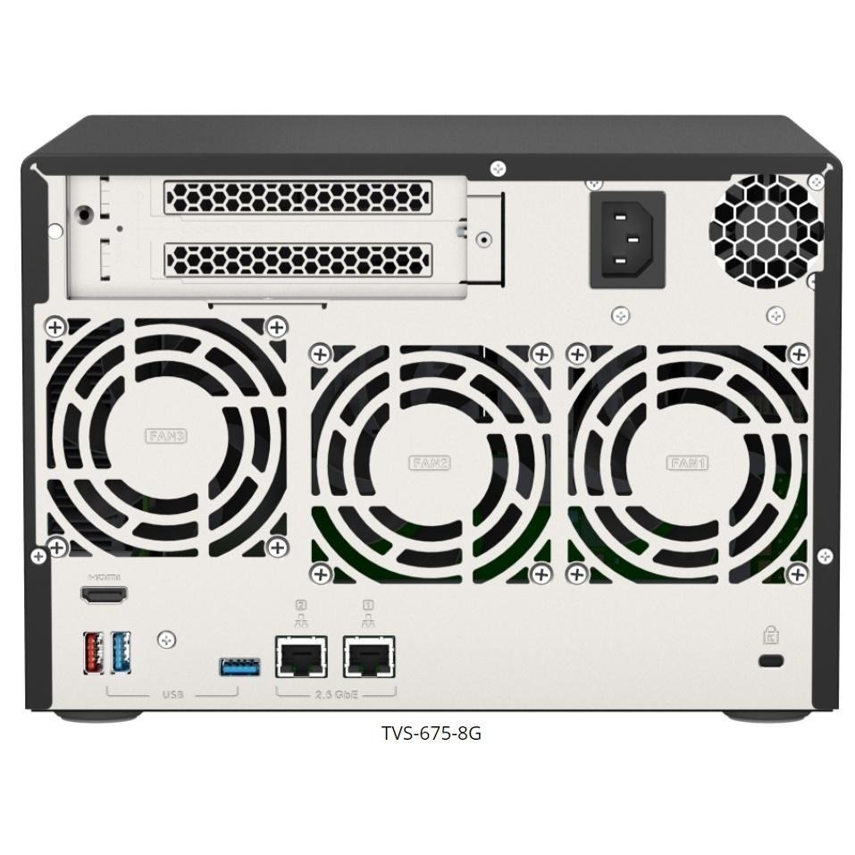 【免運直送】QNAP 威聯通 TVS-675-8G 6Bay NAS 網路儲存伺服器  公司貨 光華商場-細節圖5