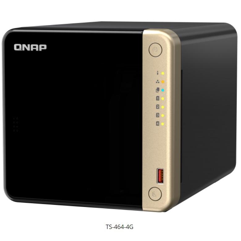 【免運直送】QNAP 威聯通 TS-464-8G 4Bay 網路儲存伺服器 NAS TS-464-4G 光華商場-細節圖2