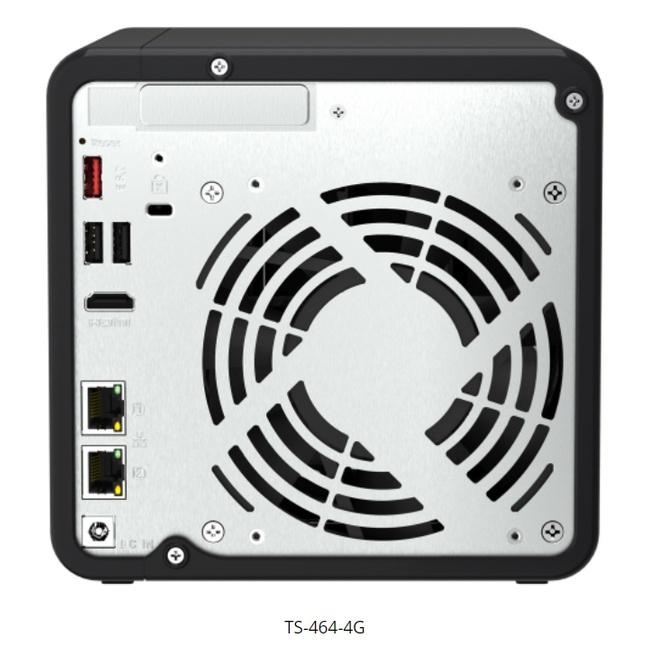 【免運直送】QNAP 威聯通 TS-464-8G 4Bay 網路儲存伺服器 NAS TS-464-4G 光華商場-細節圖3