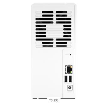 【免運直送】QNAP 威聯通 TS-233 2Bay NAS 網路儲存伺服器(不含硬碟) 公司貨 光華商場-細節圖3