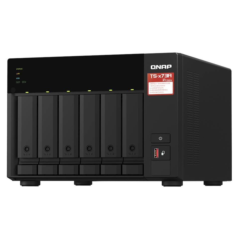 【免運直送】QNAP 威聯通 TS-673A-8G 6-Bay NAS 網路儲存伺服器 公司貨 光華商場-細節圖2