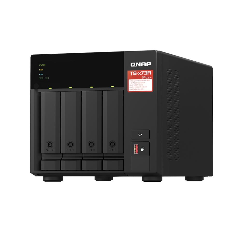 【免運直送】QNAP 威聯通 TS-473A-8G 4-Bay NAS 網路儲存伺服器 公司貨 光華商場-細節圖2