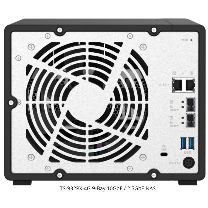 【免運直送】QNAP 威聯通 TS-932PX-4G NAS 9Bay 10GbE 網路儲存伺服器 光華商場 公司貨-細節圖3