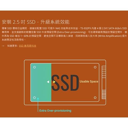 【免運直送】QNAP 威聯通 TS-932PX-4G NAS 9Bay 10GbE 網路儲存伺服器 光華商場 公司貨-細節圖4