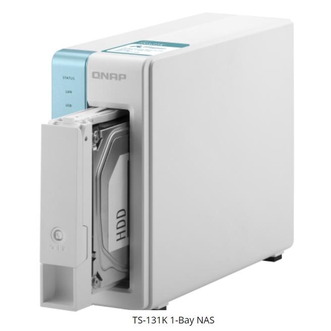 【免運直送】 QNAP 威聯通 TS-131K 1-Bay NAS 網路儲存伺服器 公司貨 光華商場-細節圖2
