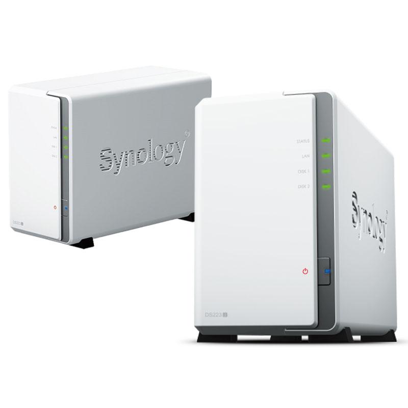 Synology 群暉 DS223j 網路儲存伺服器 硬碟槽 雙層網路磁碟機 NAS 光華商場 公司貨-細節圖2